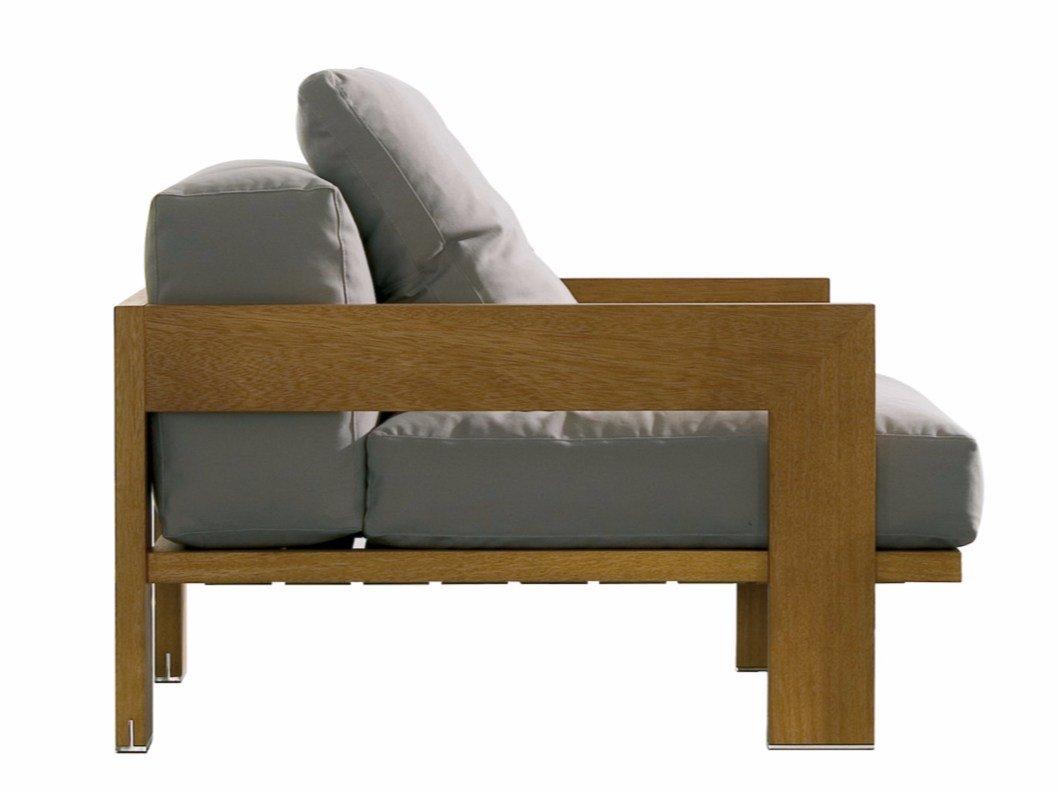 Garden armchair | Alison Iroko Armchair Indoor by Minotti