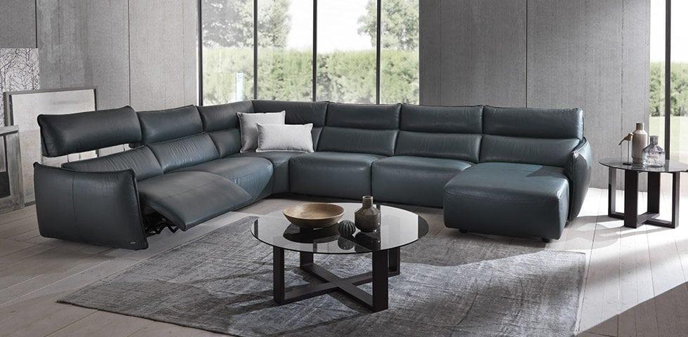 Modular fabric sofa | Stupore by Natuzzi Editions