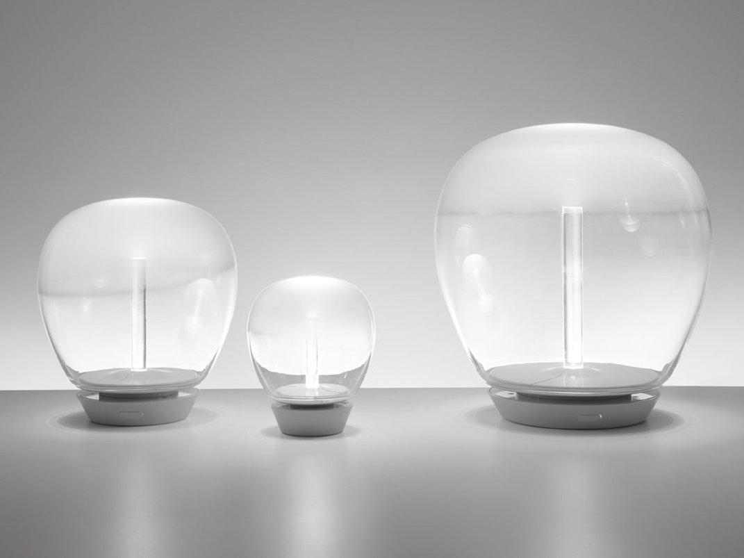 LED blown glass table lamp | Empatia by Artemide