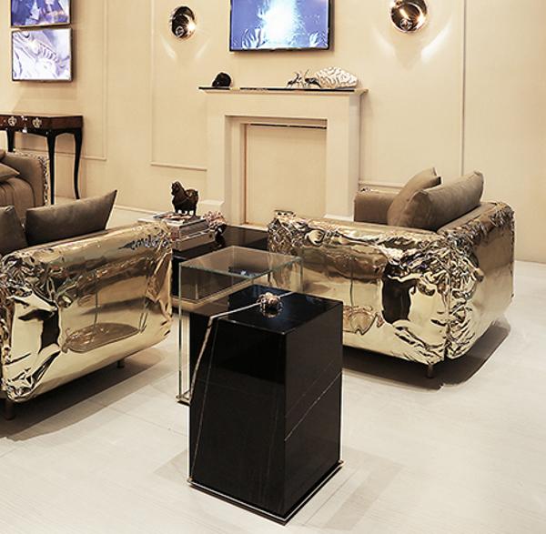 Rectangular high side table for living room | Metamorphosis by Boca Do Lobo