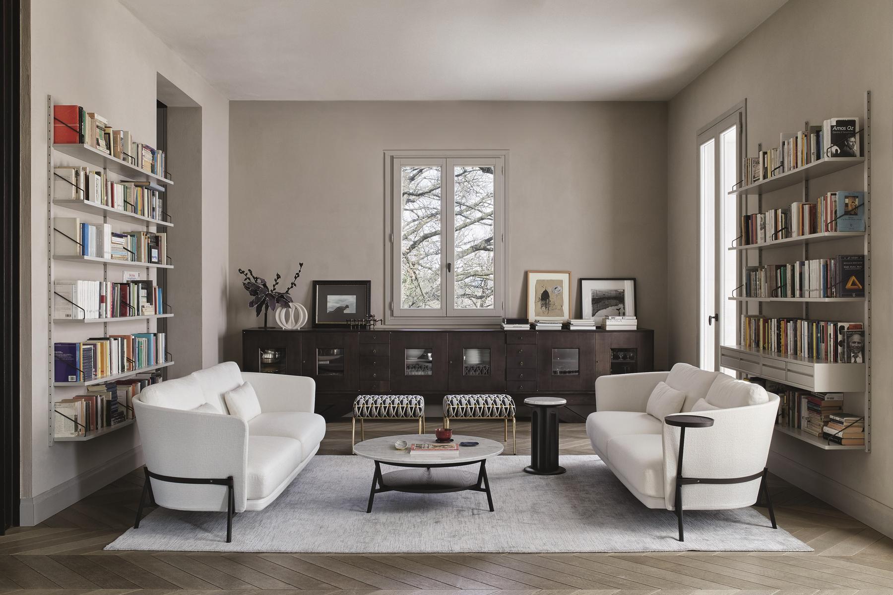 Fabric sofa | Cradle by Arflex