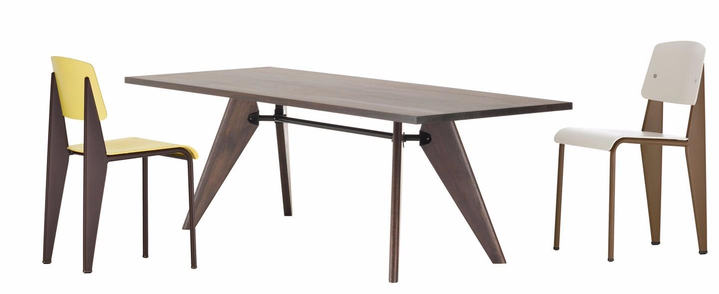 Rectangular solid wood table | Solvay by Vitra