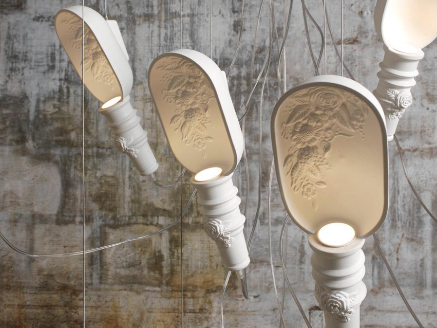 Direct light ceramic pendant lamp | Work In Progress by Karman