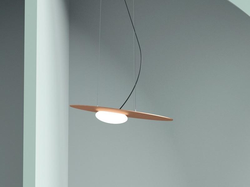 LED direct light aluminium pendant lamp | Kwic by Axolight