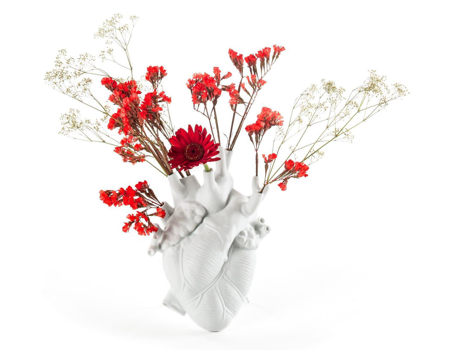 Porcelain vase | Love In Bloom by Seletti