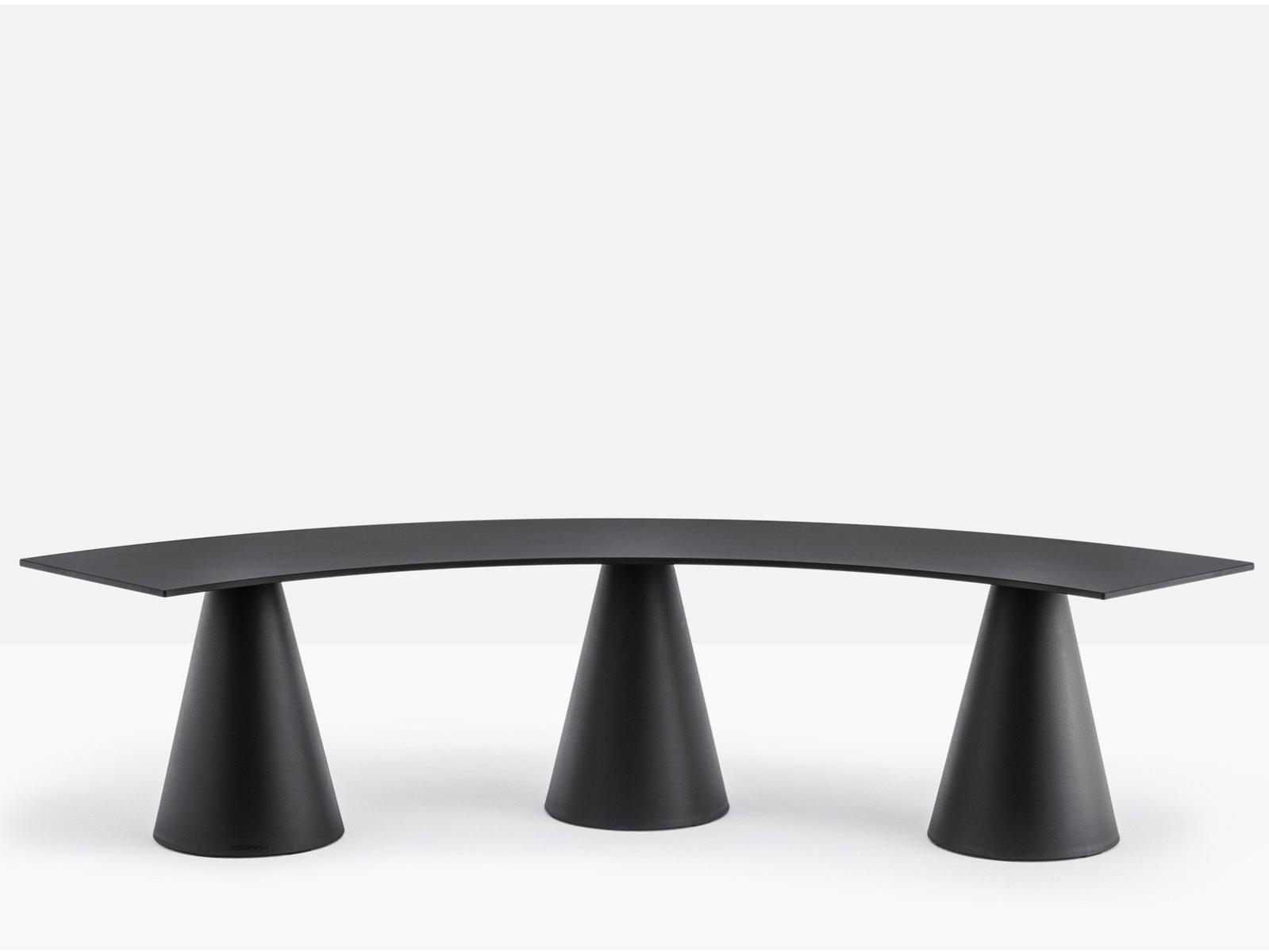 Round modular bench | Ikon 863 1_c by Pedrali