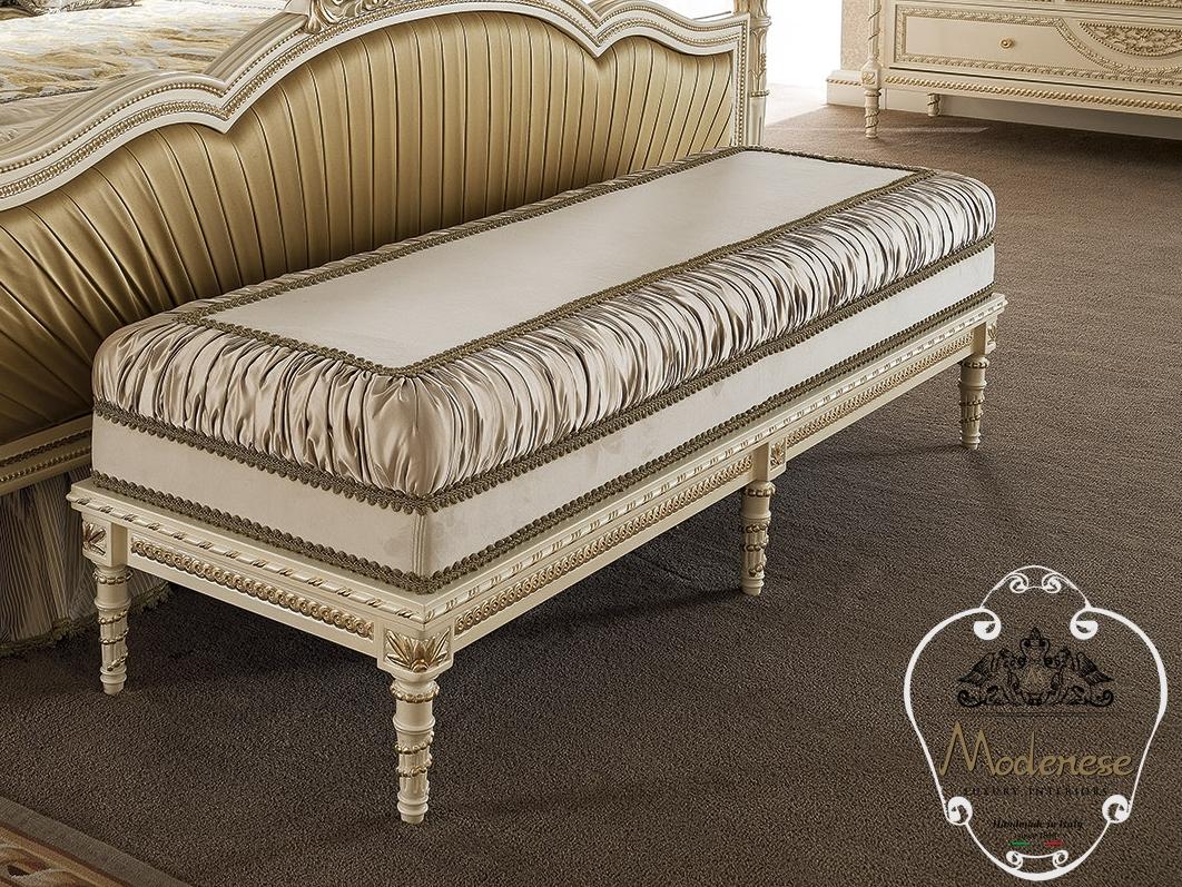 Upholstered fabric bench | 14530 by Modenese Gastone