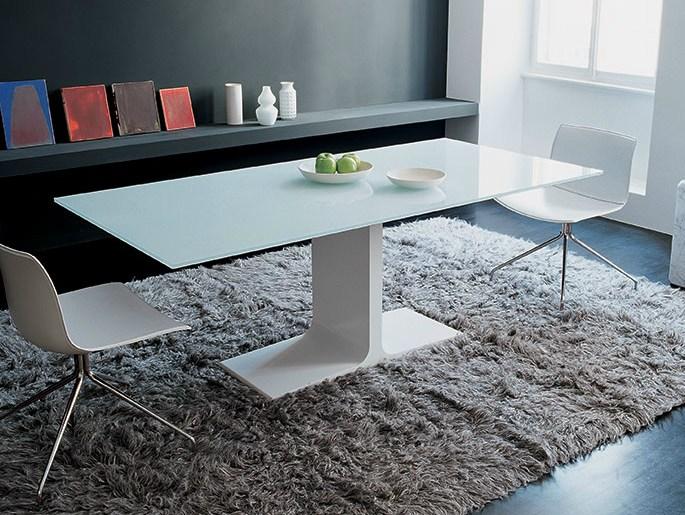 Rectangular glass table | Palace by Sovet