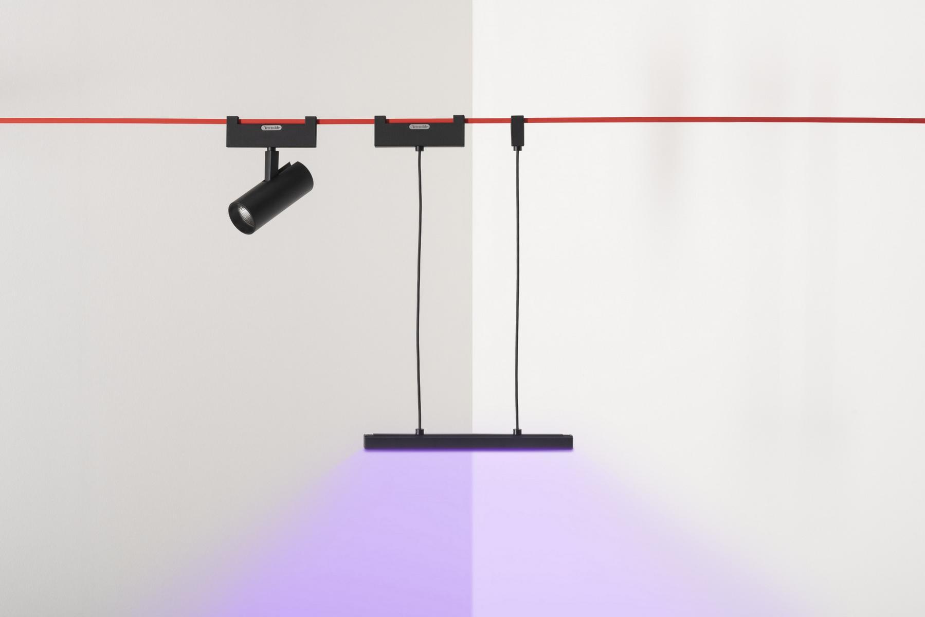 Metal track-Light | Funivia by Artemide