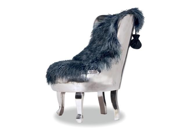 Aluminium armchair | Sellerina Aluminium by Baxter