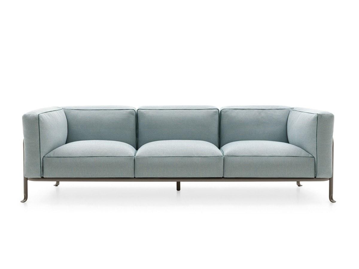 3 seater fabric garden sofa | Borea by B&B Italia