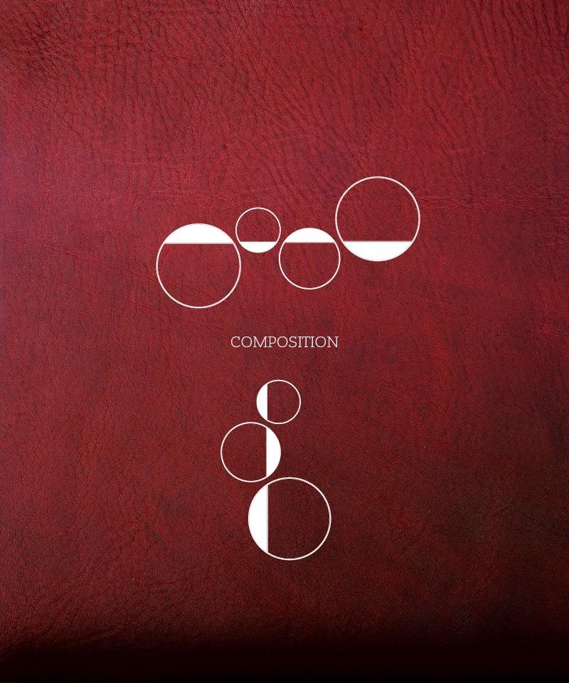 Round wall-mounted mirror | Half Moon by Borzalino