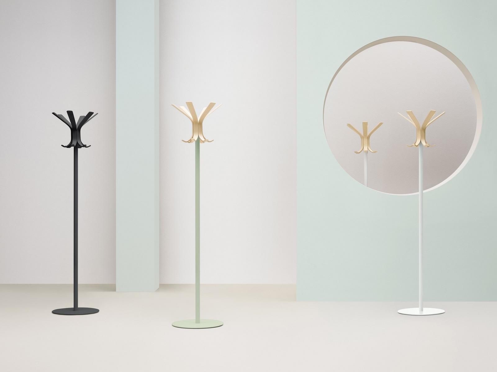 Wooden coat stand | Ray 5166 by Pedrali