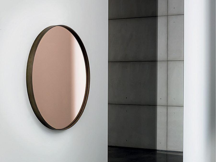 Round wall-mounted mirror | Visual Round by Sovet