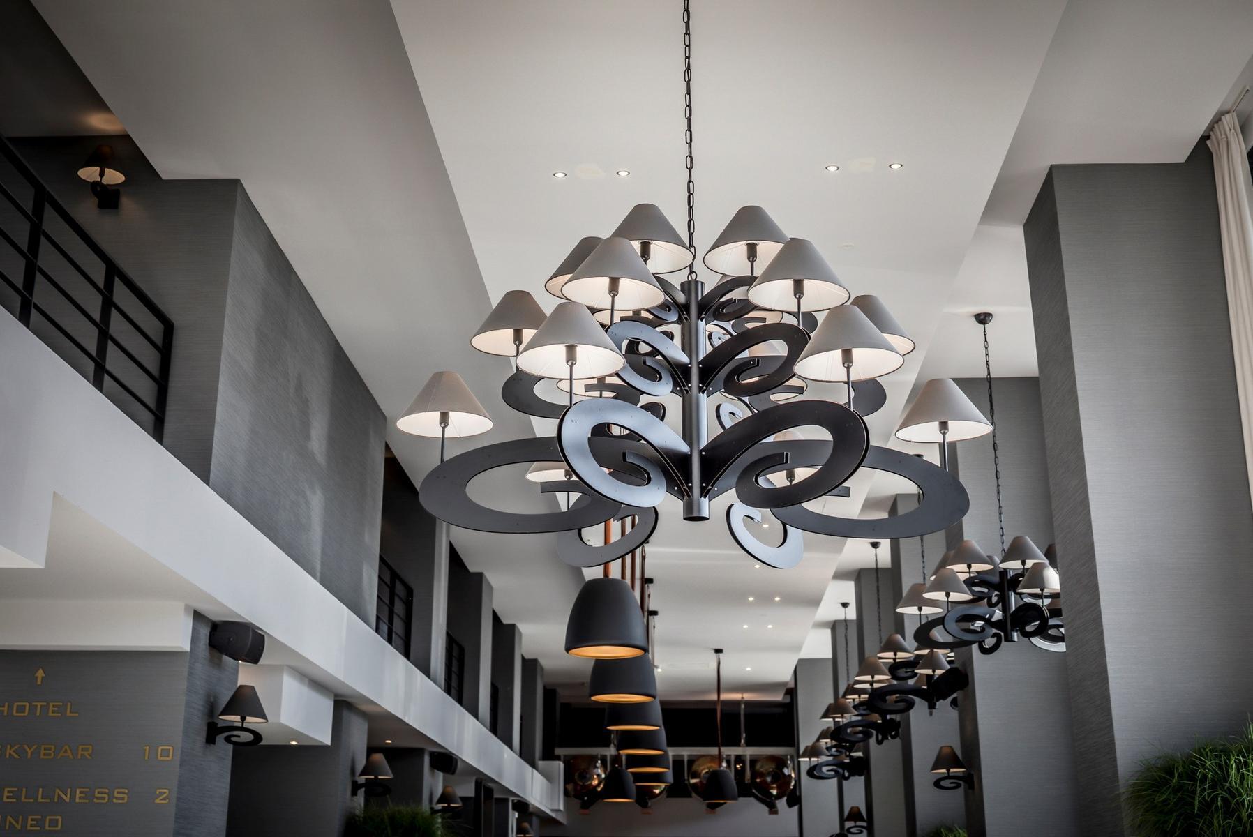 Metal pendant lamp | Lazy Sunday H18+1 by Ilfari