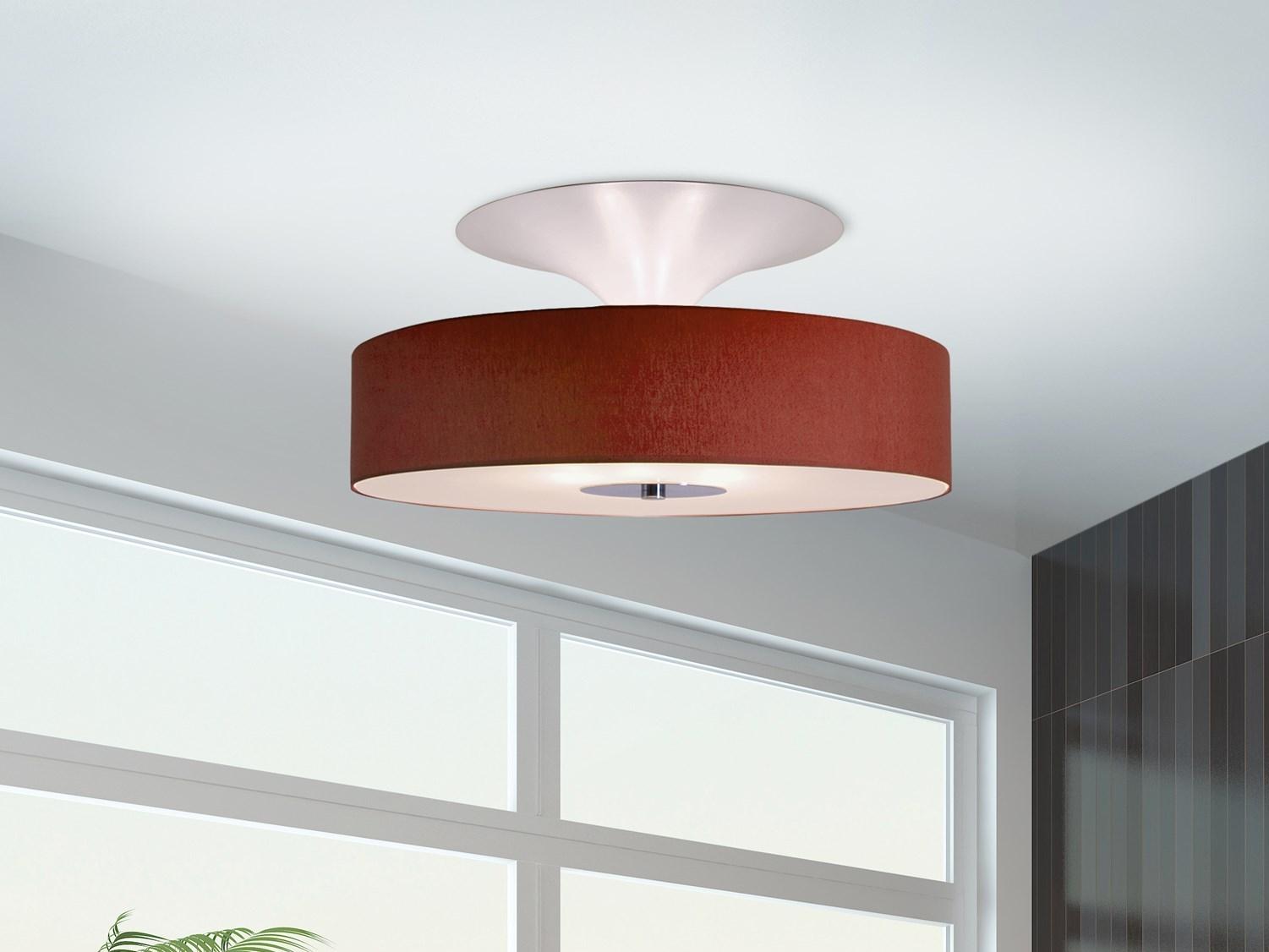 Direct-indirect light ceiling lamp | Airwave C5 by Ilfari