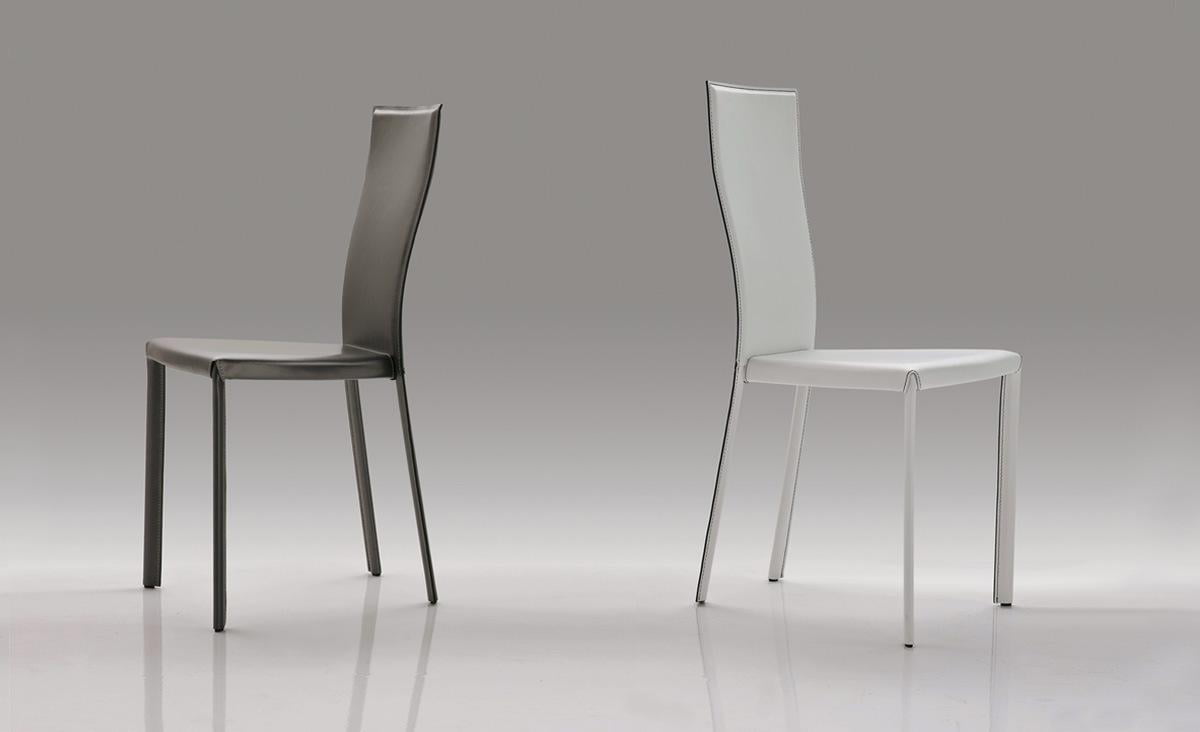 Leather chair | Nina by Cattelan Italia