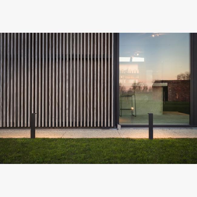 LED metal bollard light | Elbo by Delta light