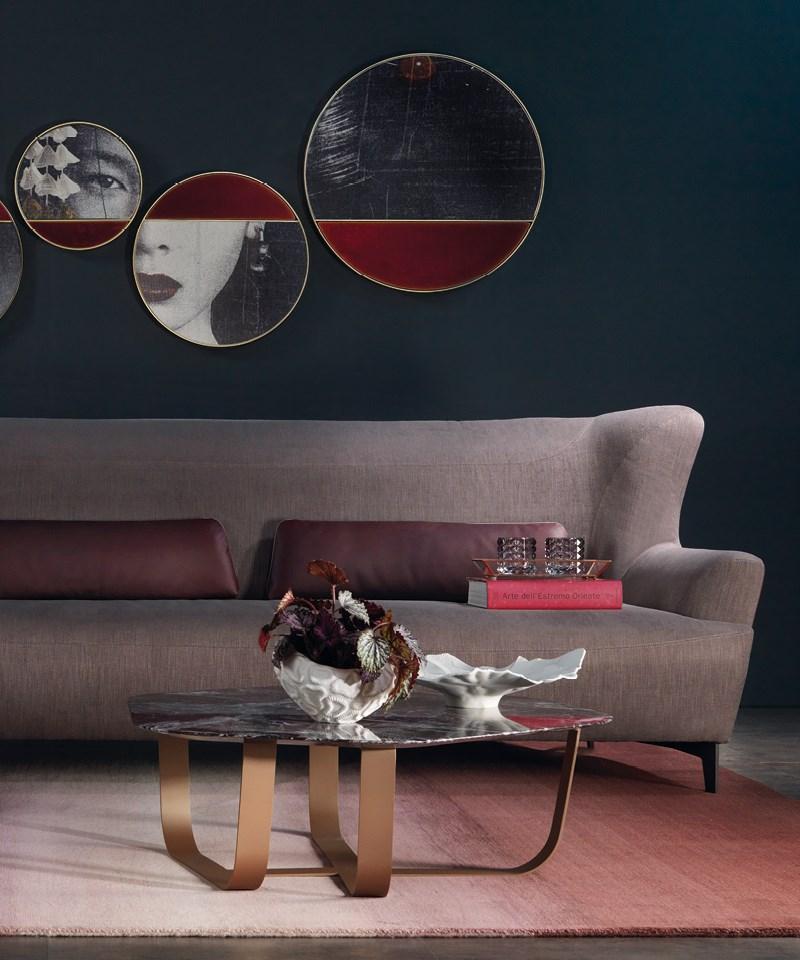 Marble coffee table | Ground by Borzalino