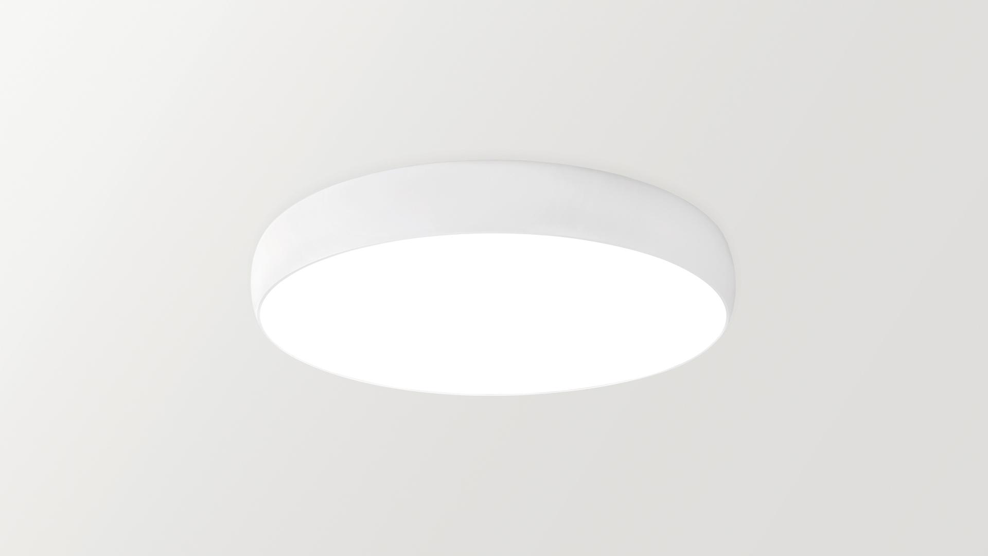 LED ceiling lamp with dimmer | Drum 70 by Arkoslight