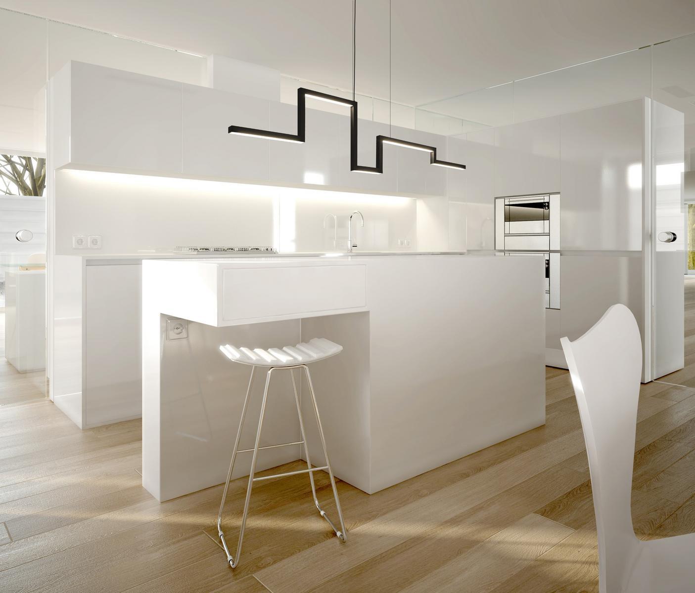 LED direct light metal pendant lamp | Artys H5 by Ilfari