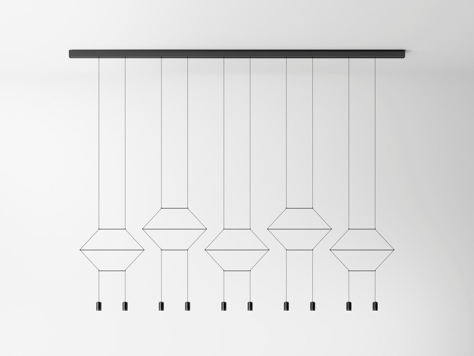 LED pendant lamp | Wireflow Lineal by Vibia