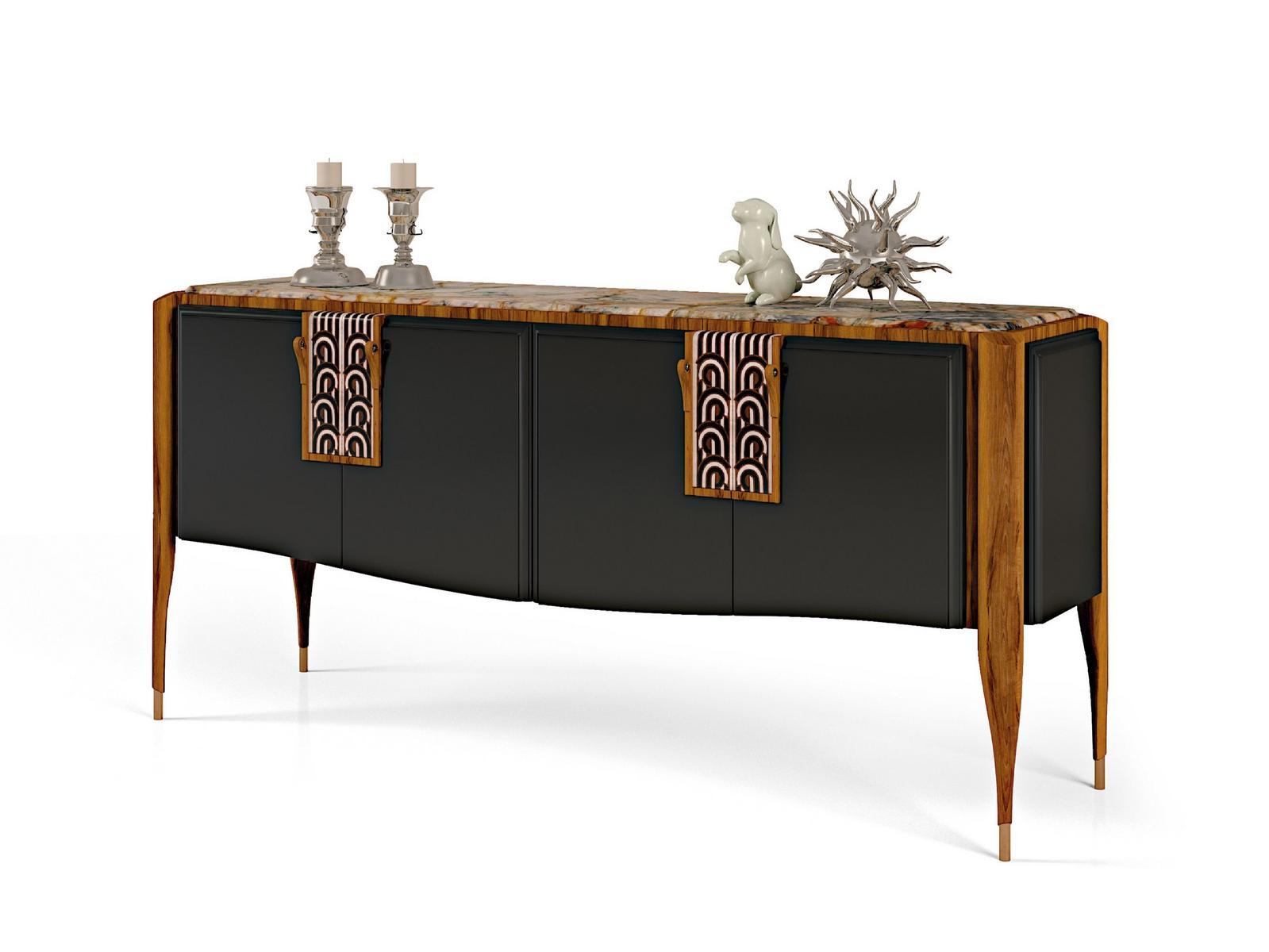 Wooden sideboard with doors | Lexington Avenue by Ezio Bellotti