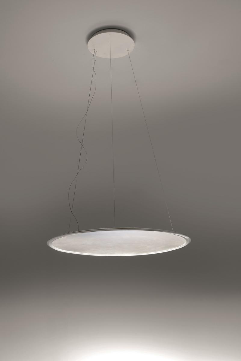 LED direct-indirect light aluminium pendant lamp | Discovery by Artemide