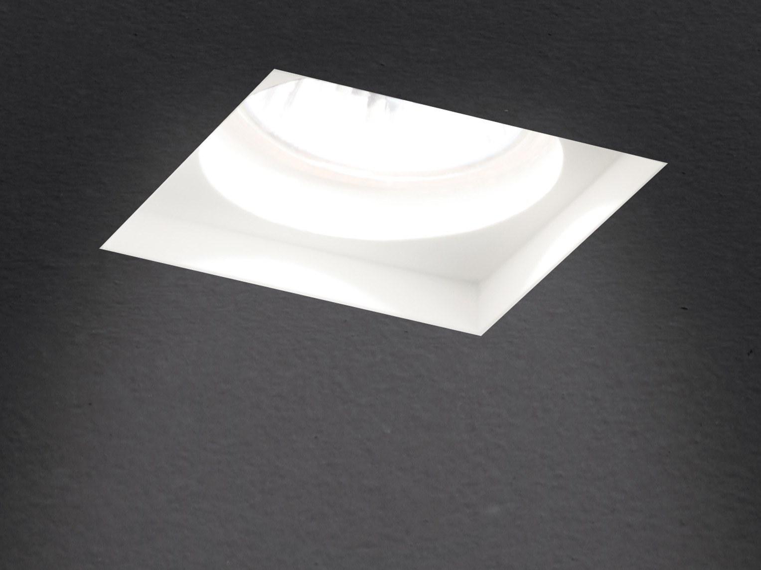 LED recessed plaster spotlight for false ceiling | Sd 085 I by Leucos