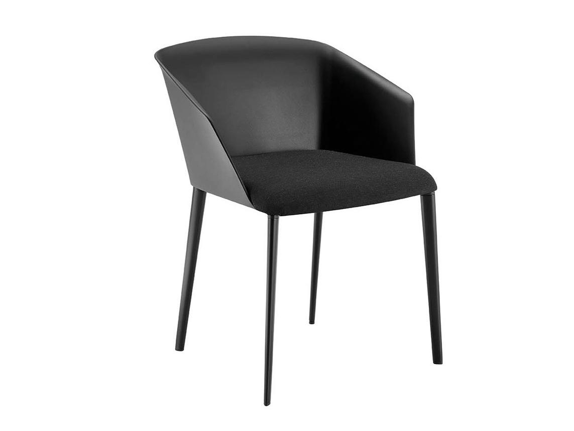 Armchair with steel legs and polypropylene armrests | Liza 2272 - 2272r by Zanotta