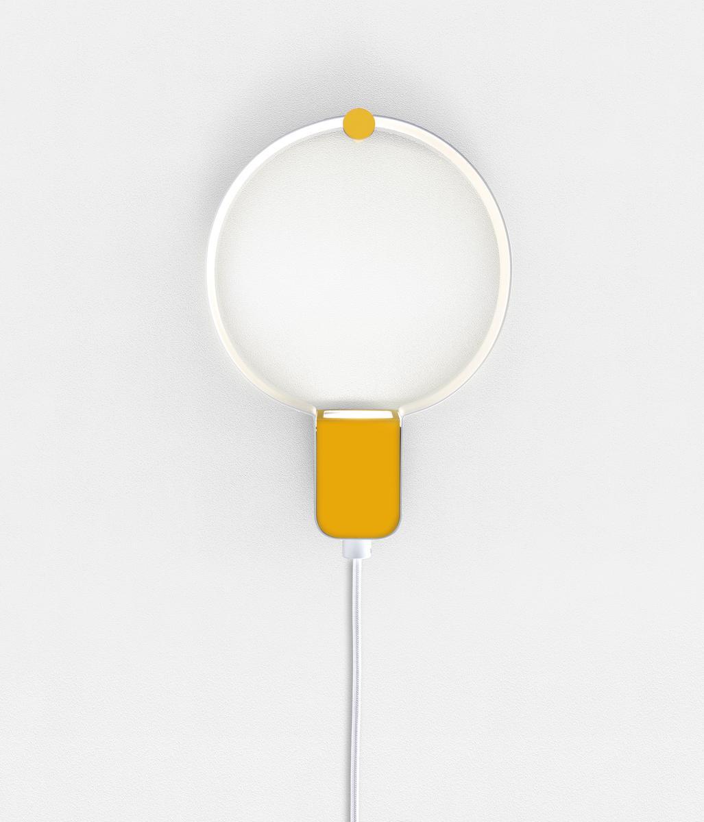 LED plate wall lamp | Sonoluce by Zava