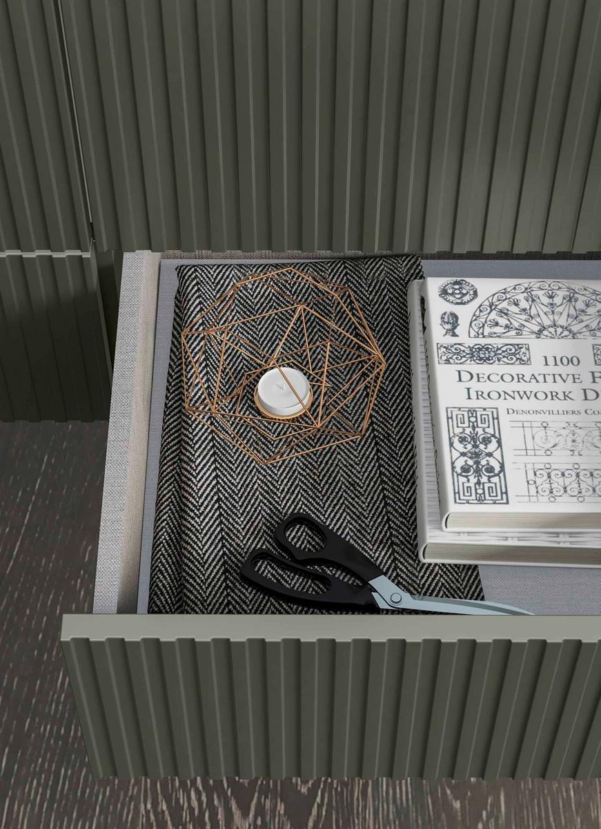 Bar cabinet with integrated lighting | Aqua by Olivieri