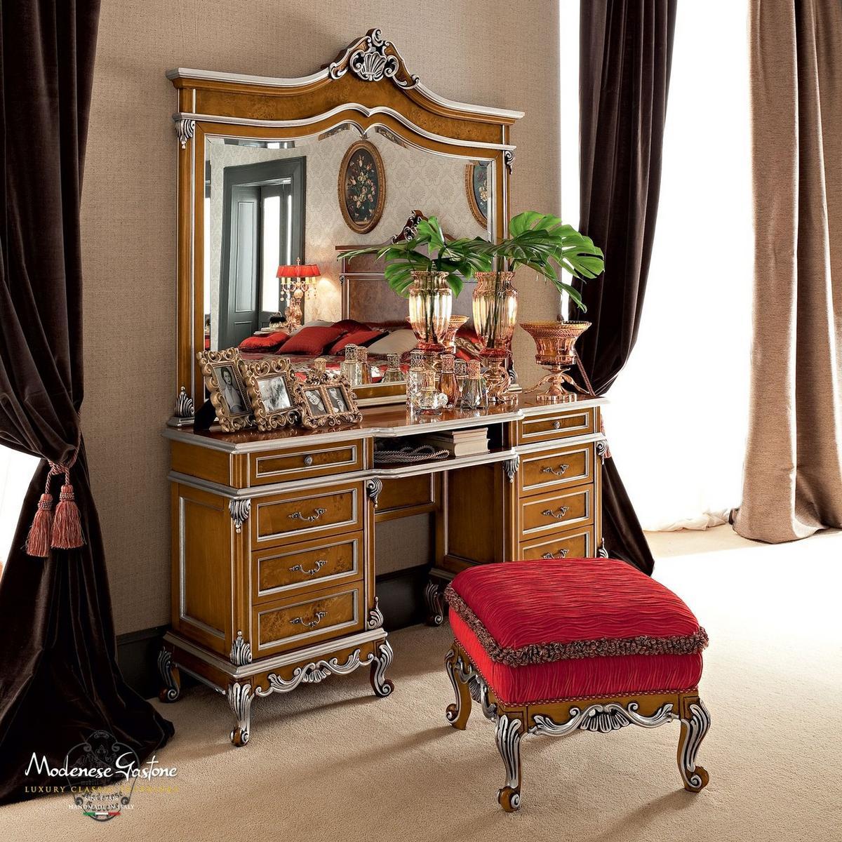 Baroque wooden dressing table | 12210 by Modenese Gastone