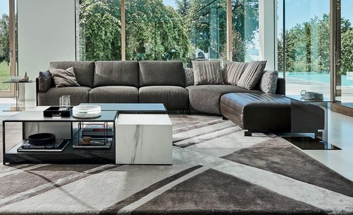 Square coffee table for living room | Bag by Ditre Italia