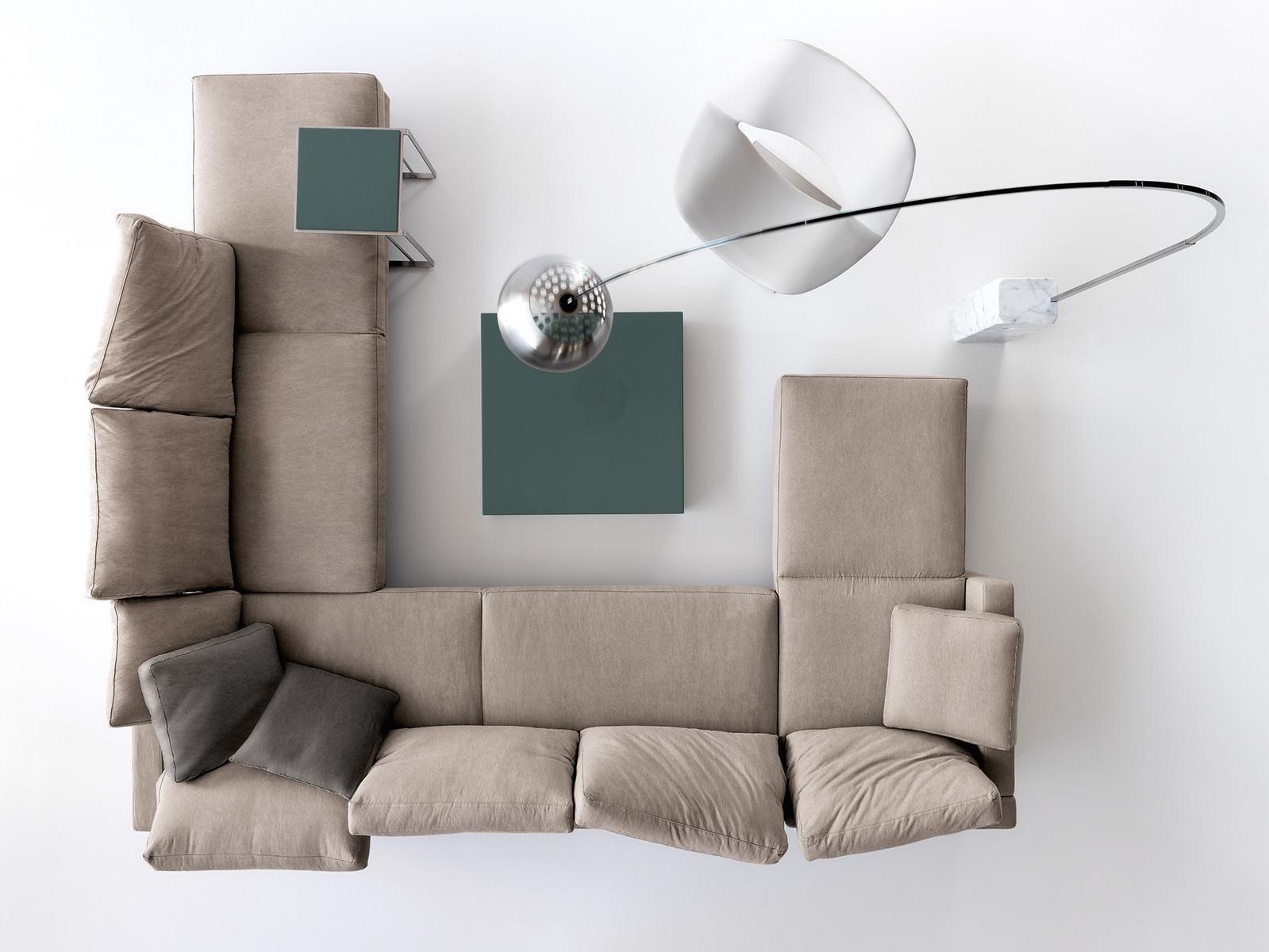 Sectional sofa | Babiloniadue by Dema