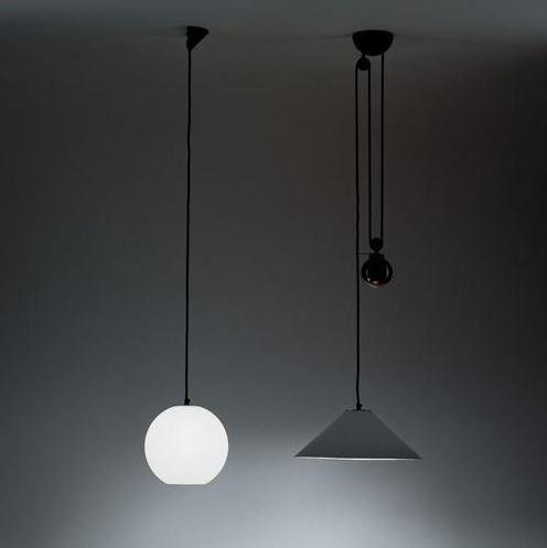 Direct light halogen pendant lamp | Aggregato Sfera by Artemide