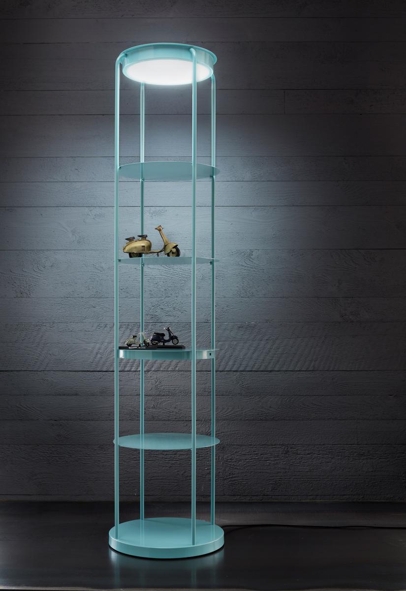 LED metal floor lamp | Level by Zava