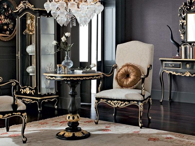 Upholstered easy chair with armrests | 12434 by Modenese Gastone