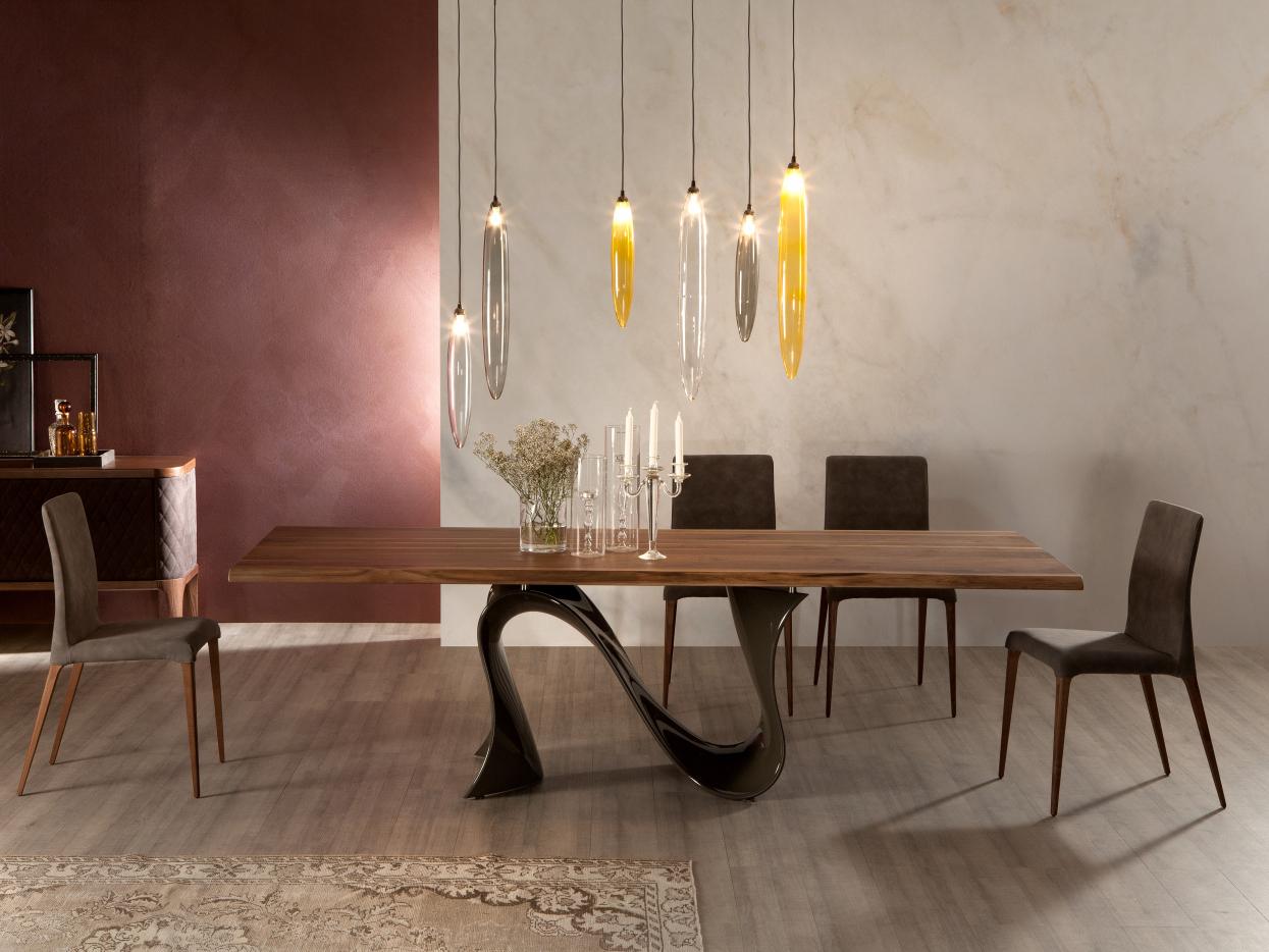 LED glass pendant lamp | Rain by Tonin Casa
