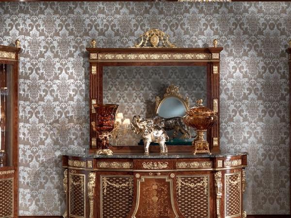 Rectangular wall-mounted mirror | 14651 by Modenese Gastone