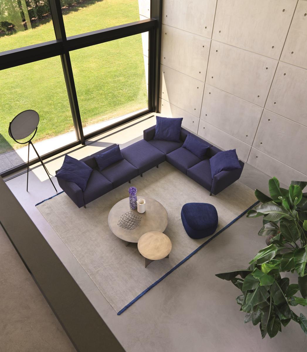 Sectional modular sofa | Binario by Flou