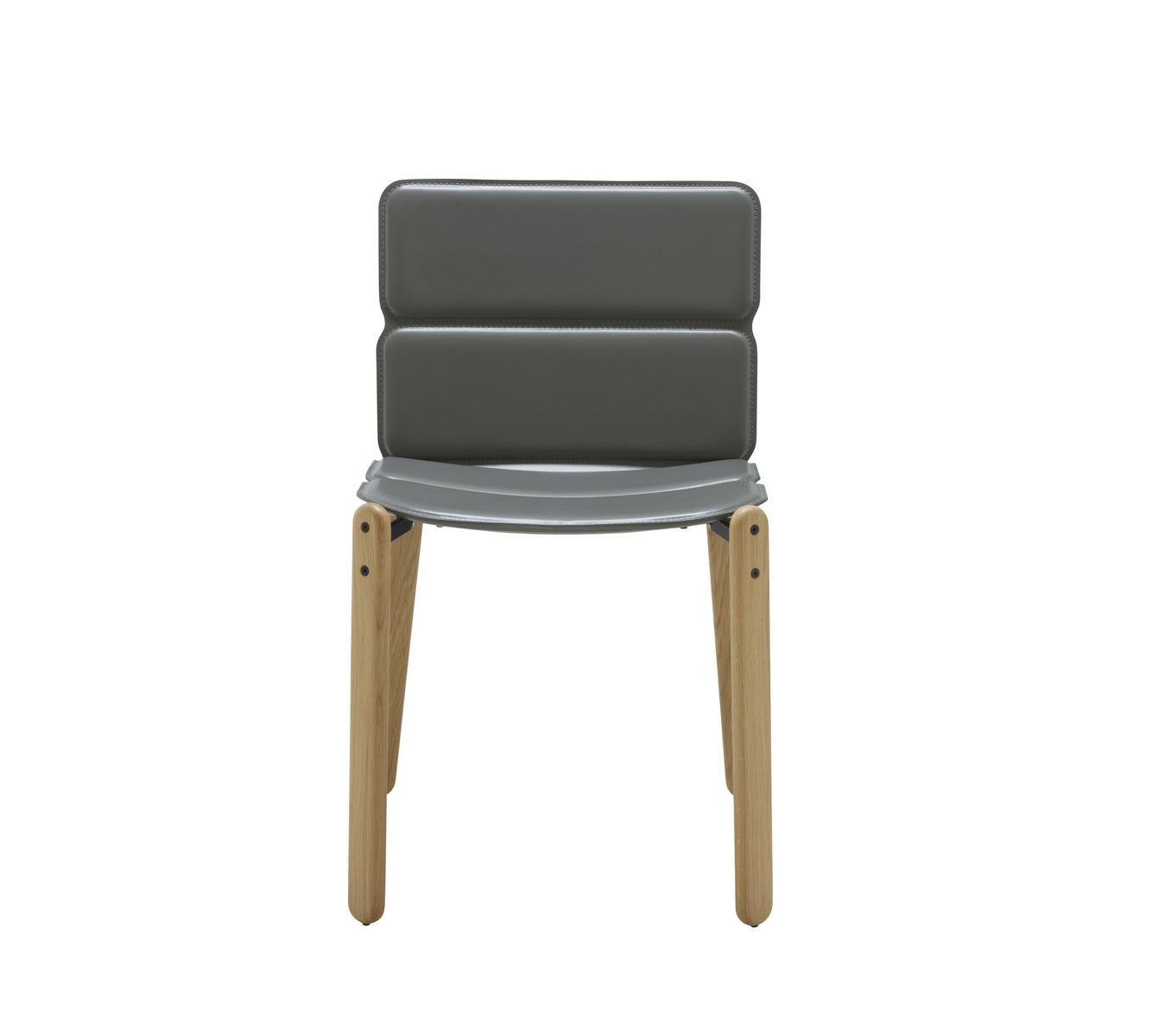 Leather chair | Paddok by Ligne Roset