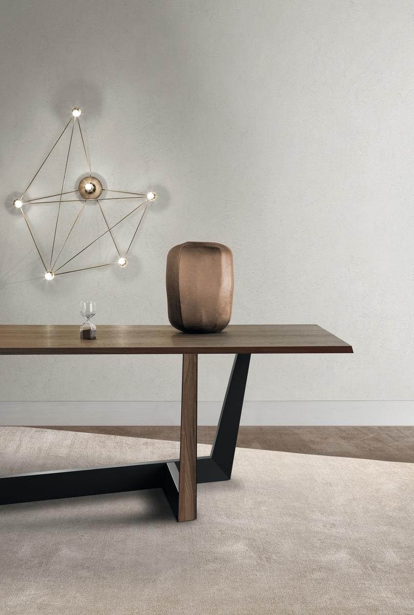 Rectangular wooden table | Art by Bonaldo