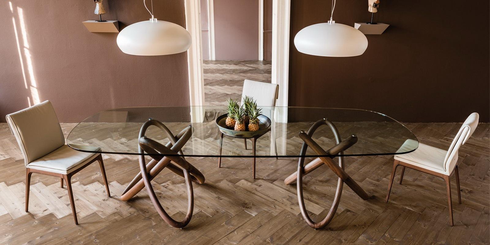 Round wood table | Carioca by Cattelan Italia
