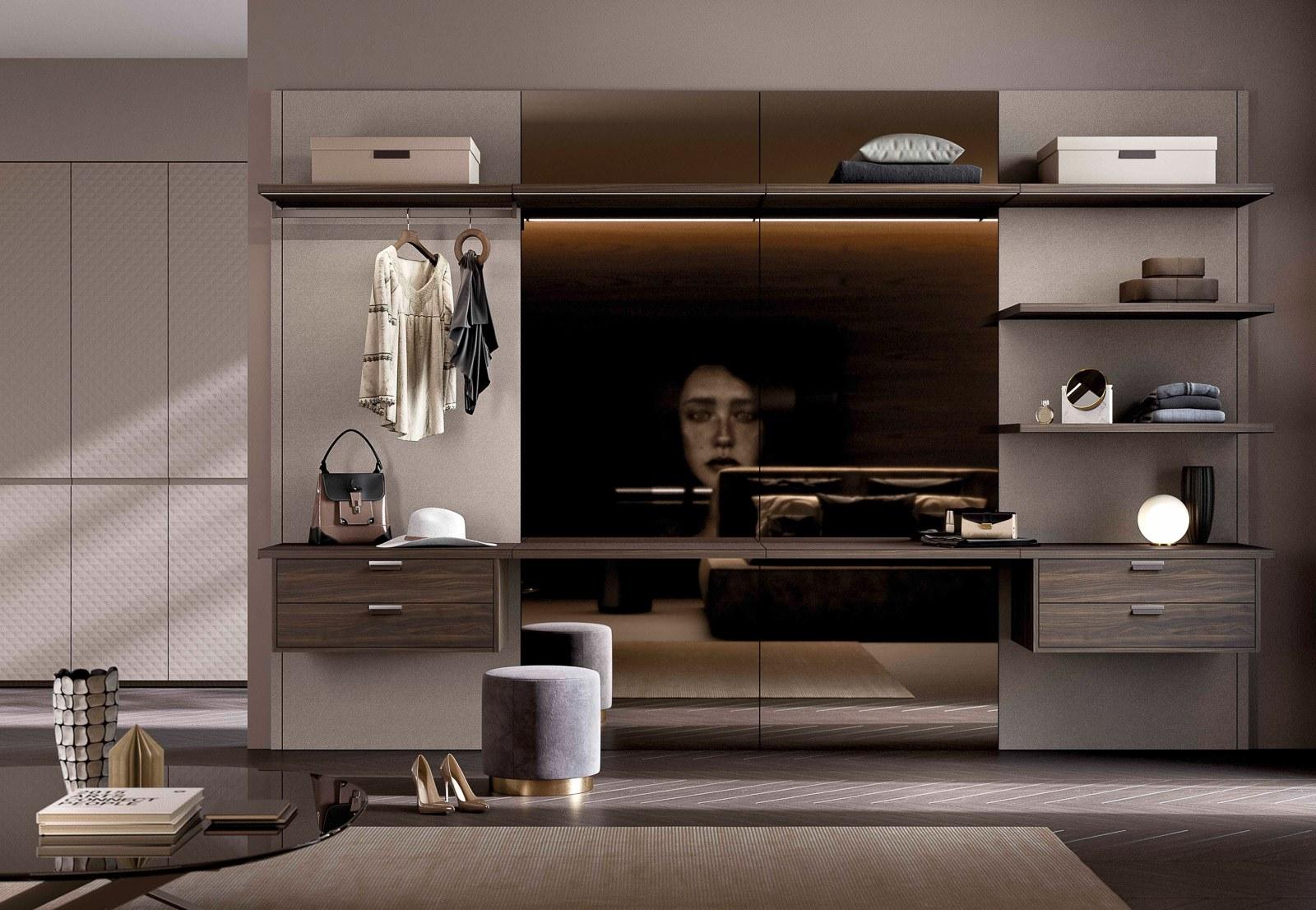 Custom walk-in wardrobe | Kab by Olivieri