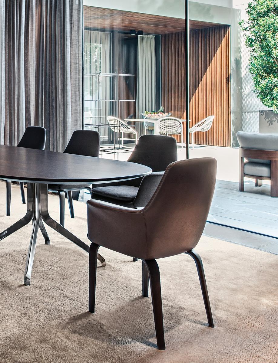Chair | York by Minotti
