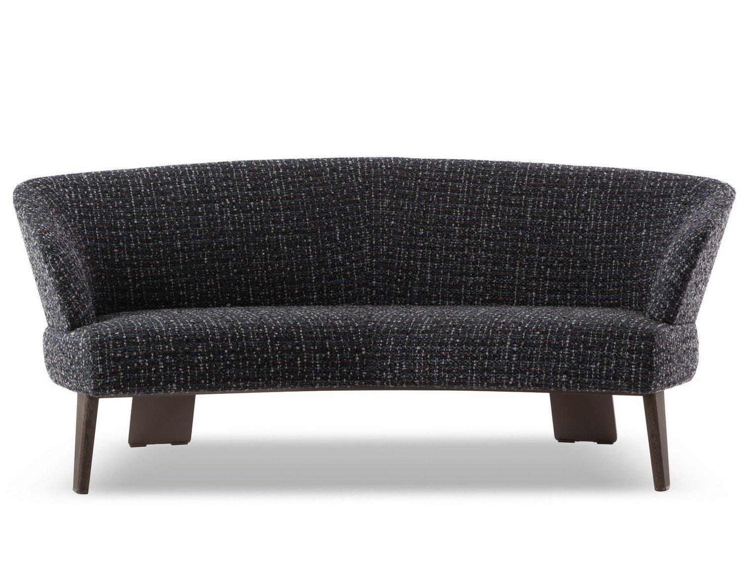 Sofa | Reeves Lounge Semicurvo by Minotti