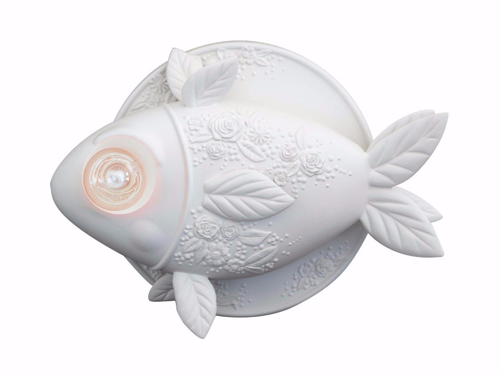 White-paste wall light | Aprile by Karman