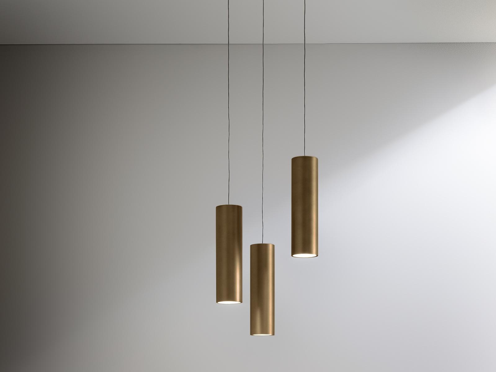 LED aluminium pendant lamp | One by Panzeri