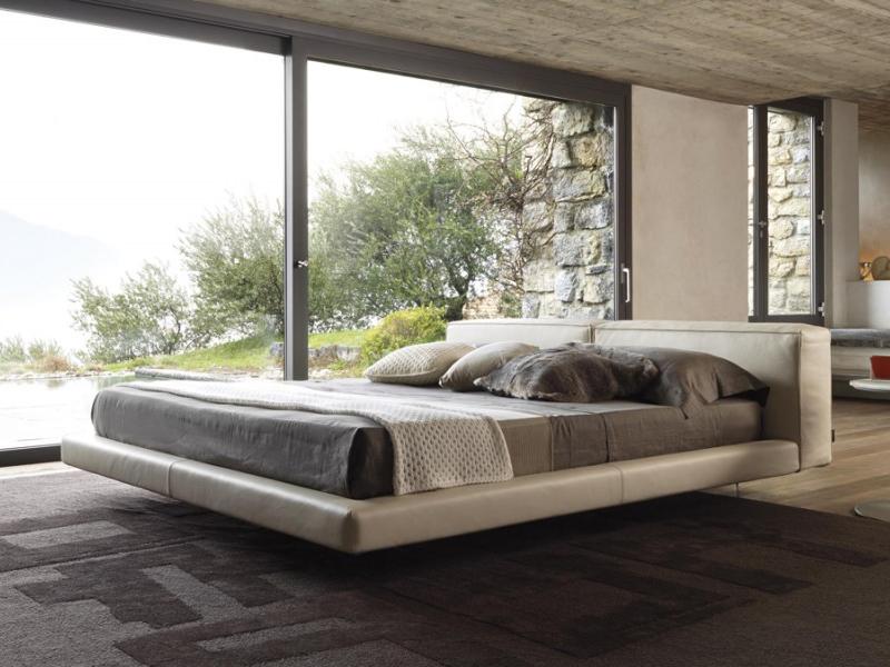 Upholstered double bed | Zenit by Desiree